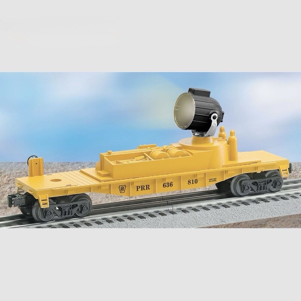 LIONEL Pennsylvania Searchlight Car 6-36810 New In Original Box Gauge 0 (Bx 7)